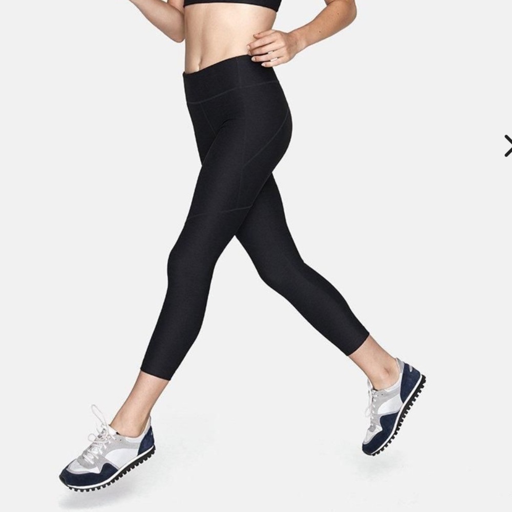 Outdoor Voices 3/4 Warmup Leggings S Charcoal